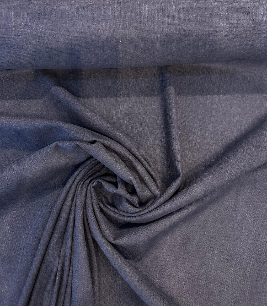 1 Yard Sawyer Blue Midnight Italian Upholstery Drapery Fabric